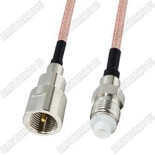 FME Male Plug to FME Female Jack Connector Pigtail Coax Cable RG316 for Wireless