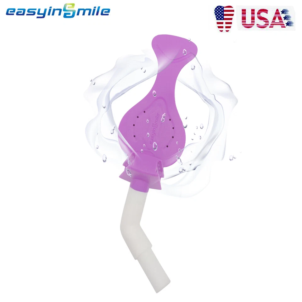 6件装牙咬块带唾液喷射器吸嘴强吸力 — 第 2/4 张图片