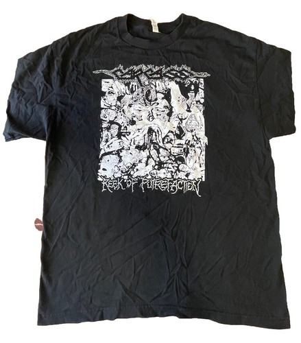 Carcass Reek of Putrefaction Death Metal Late 90’s Preowned T-Shirt Size XL