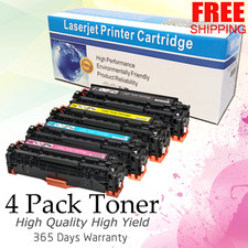 4PK Toner Cartridges for Canon 118 Color ImageCLASS MF8580CDW MF8380CDW MF726CDW