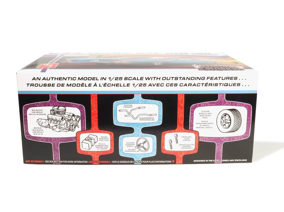 AMT 1957 Chevy Chevrolet Bel Air Street Machine 1:25 Scale Model Car Kit 1460 - Image 3 of 4