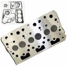 New Complete Cylinder Head Assy With Valves & Full Gasket for Kubota D782 Engine