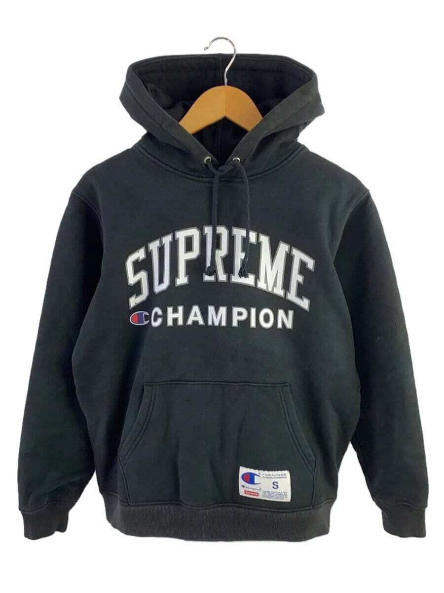 Sweat à capuche Supreme noir S occasion