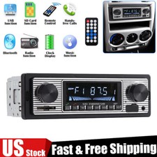 Car Vintage Bluetooth FM Radio MP3 Player USB...