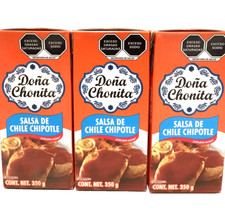 6-Pk Salsa Doña Chonita Chipotle 🇲🇽 Chipotle Salsa de Especias 12oz/350gr.