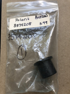 Polaris OEM Plastic Bushing 3574208 Supertrak Trail Deluxe Sport