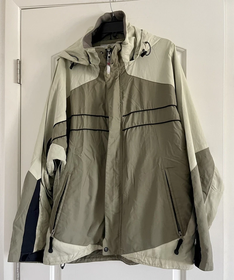 ALPINE DESIGN Men Hooded Jacket Ski/Snowboarding w/Weather Protection (X-LARGE) - Image 2 of 4