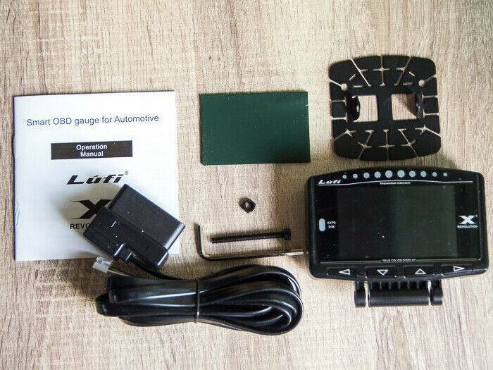 Lufi X1-Defi style OBD2 Boost gauge/multi-gauge/Code scanner/Shift