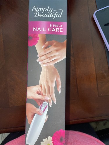 NEW Vivitar 8 Piece Nail Care Kit Drill W/ Various Interchangeable Heads Speeds - Picture 3 of 3