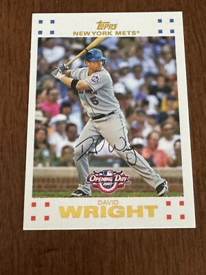 2007 Topps Opening Day - #5 David Wright New York Mets