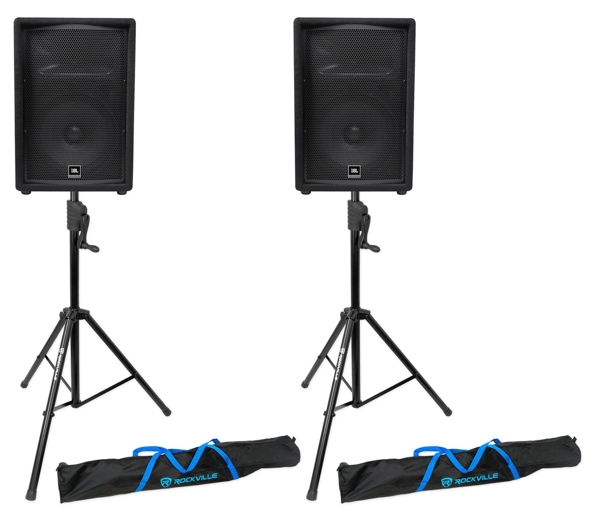 2) JBL JRX212 1000 Watt 12