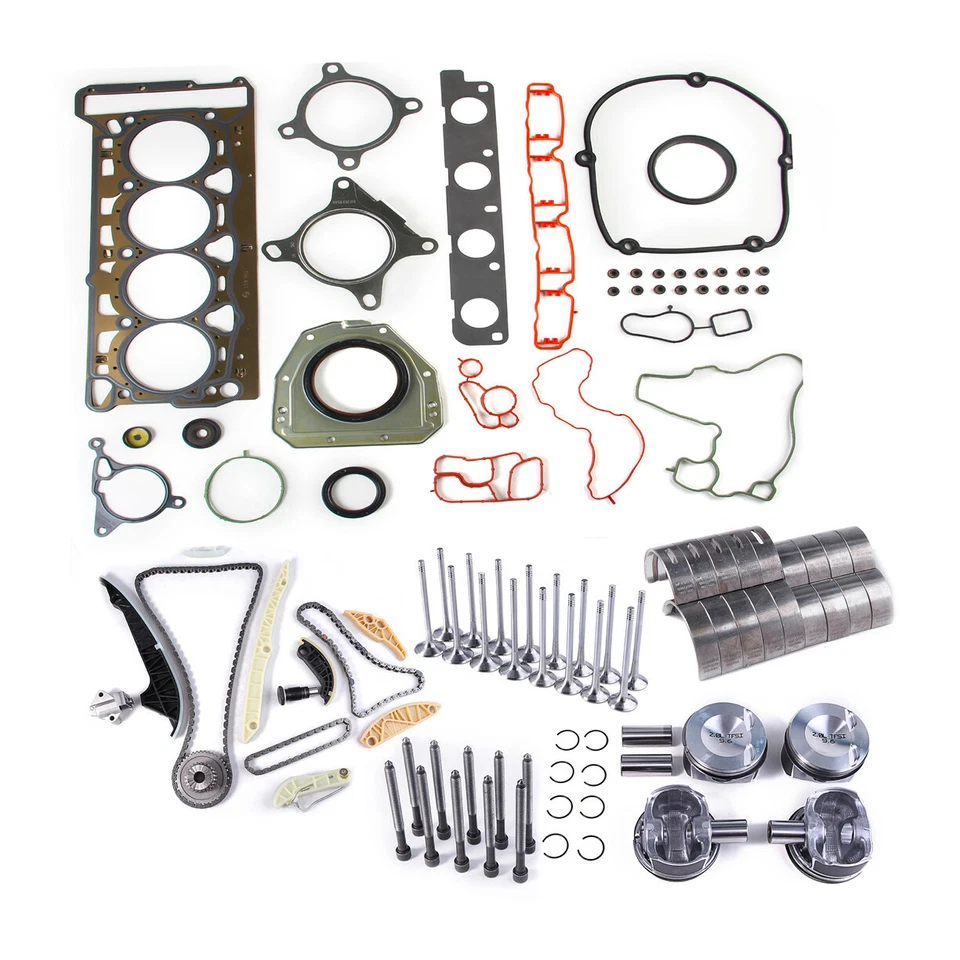 Engine Overhaul Rebuilding Kits For AUDI A3 S3 A4 A5 A6 A8 2.0T - Image 2 of 4