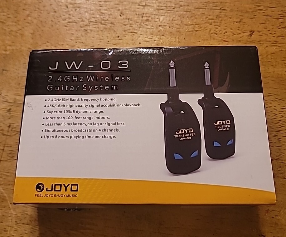 New Inside JOYO JW03 2.4GHz Guitar Wireless System Transmitter