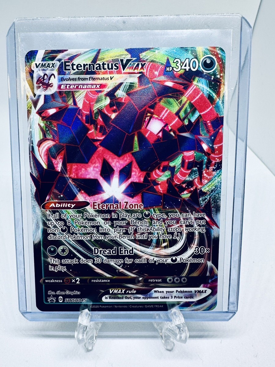 pokemon card value eternatus vmax | Darkness Ablaze Captured in a crystal Pokmon TCG Eternatus VMAX SWSH