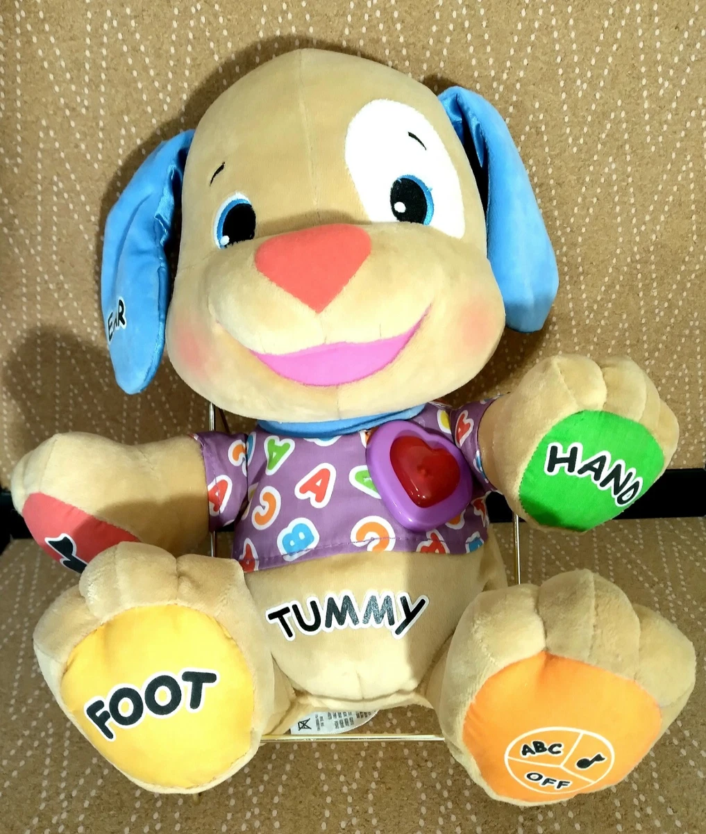 Fisher Price Smart Stages Plush Laugh and Learn ABC Interactive Puppy Dog 14