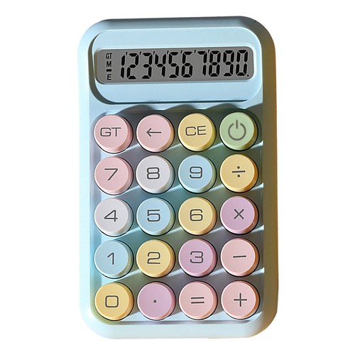 Display Calculator Lightweight Calculator Retro Typewriter Style for School - Picture 12 of 13