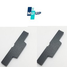 2 Pack Extended Stainless Steel Slide Lock Lever For GLOCK Gen 1-4 Black