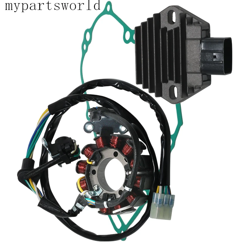 Rectificador y junta reguladora de estator para Honda 31120-MEN-A31 CRF450 CRF450R 2009 Foto 3 de 4