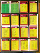 1976 Topps Football - Unmarked Checklists - You Pick - Multi-Card Discount