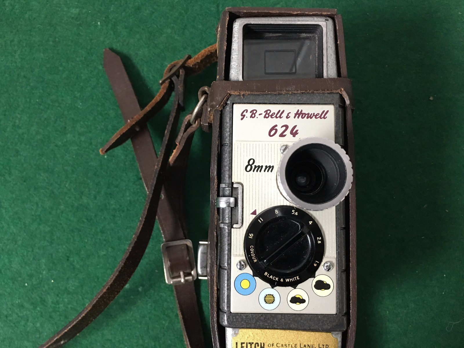 Caméra Vintage 8 Mm G B Bell & Howell 624 – Cinéma Amateur
