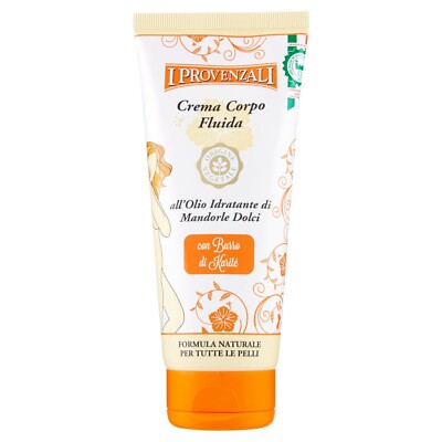 2 ODER 4 I PROVENZALISCHE FEUCHTIGKEITSSPENDENDE KÖRPERCREME SÜSSMANDELN BUTTER KARITE