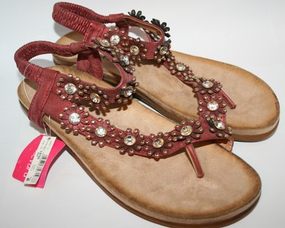 womens elasticated sandals