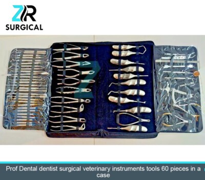 DENTAL SURGICAL ORAL EXTRACTION SURGERY FORCEPS ELEVATORS INSTRUMENTS KIT 61 PCS