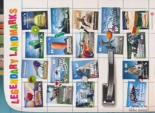 Timbres nouvelle-zélande 2014 Mi 3142-3159 impression ensemble-feuille (complète