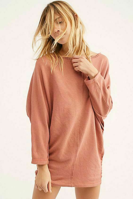 Free People Stevie Tunic Pullover Top 