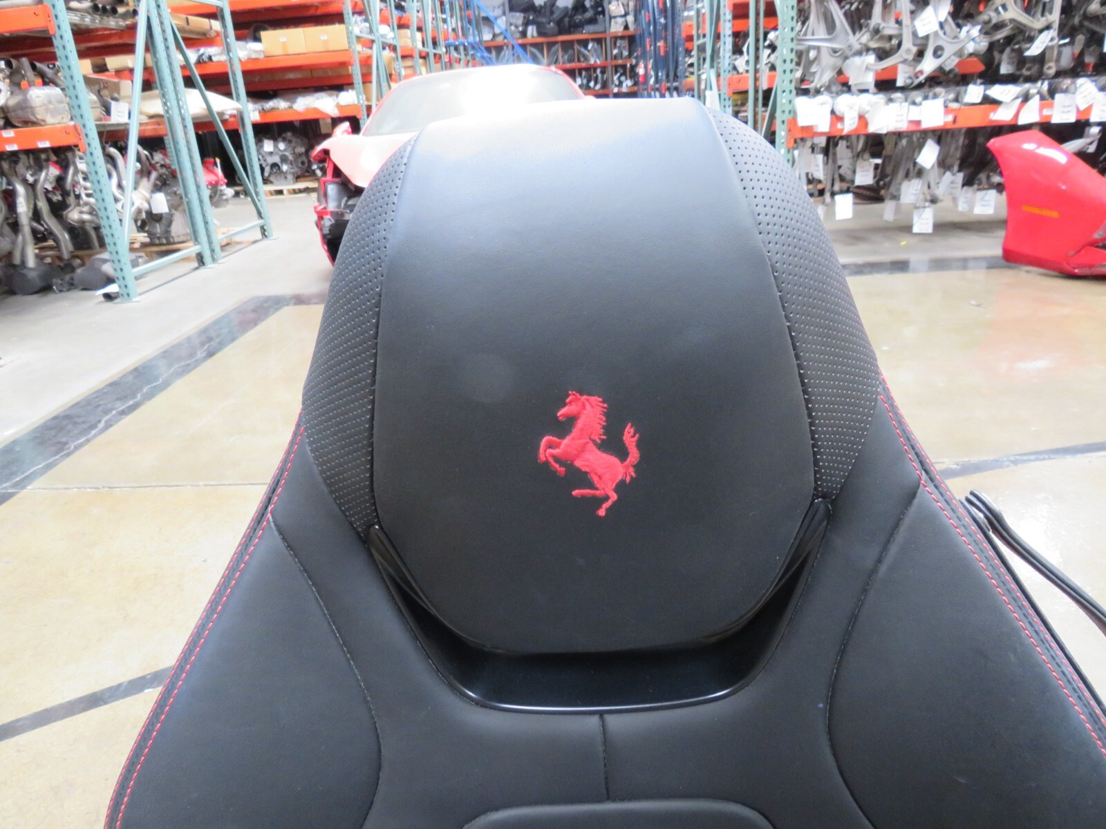 Ferrari Portofino, LH, Left, Front Seat, Worn Leather, Used