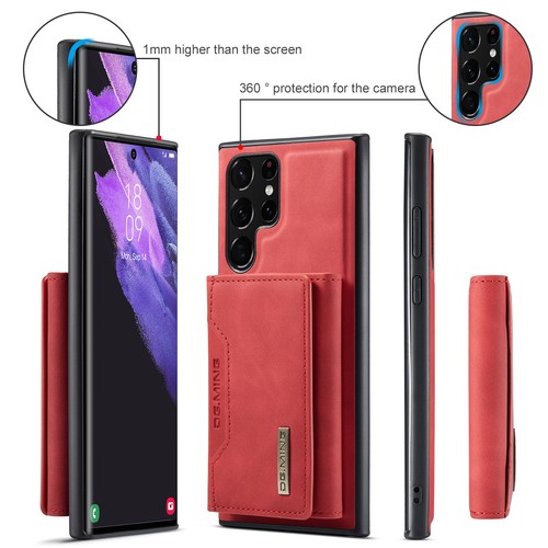 For Samcung GalaxyS24 Plus S22 Ultra S23 Leather Zipper Magnetic Wallet Case - Picture 34 of 72