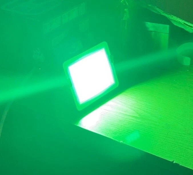 Led flood light green color deals