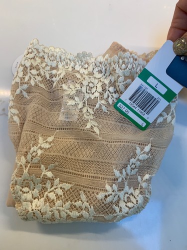 NWT Wacoal EMBRACE Beige Panties, Size L, 2 PIECES, Bra Not Included! - Picture 7 of 9