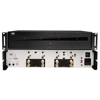 OSD 4x 175W Home Theater Amplifier w/ Passive Subwoofer Control, 400W Bridged