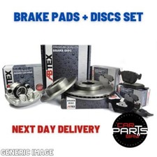 FRONT DISCS & PADS FOR VAUXHALL MOKKA & CHEVROLET TRAX