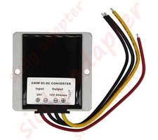 DC 24V to 12V 20A 240W DC to DC Step Down Converter Regulator Supply IP67