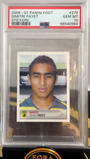 2006 Panini Foot Dimitri Payet Nantes Rookie Sticker PSA GEM MINT 10 #275 France