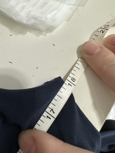 NUOVO abito ufficiale a frange casa bianca mercato nero piccola maglia opaca blu ED14 - Foto 7 di 11