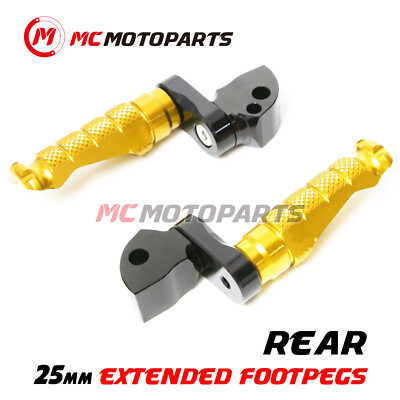For Honda VTR1000 SP1/2 RVT1000R RC51 00-07 R-FIGHT 1in. Lowering Rear Foot Pegs