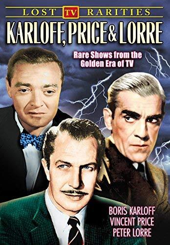 Karloff, Price & Lorre - Lost TV Rarities (DVD) Boris Karloff Eduard Franz