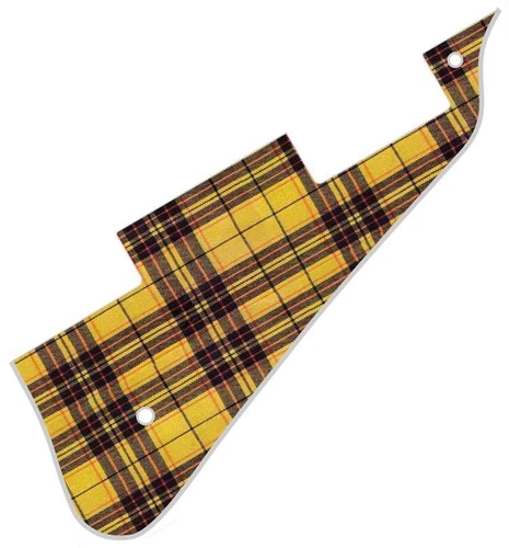 Pickguard Pick Guard  Compatible with Gibson Les Paul Guitar Tartan Macld