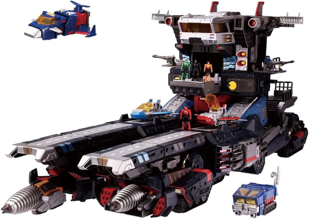 Diaclone DA-95 Robot Base Ground Dion Toy Ship Vehicle Takara Tomy