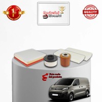 Set Service 4 Filter Citroen NervöS III 1.5 HDI 88KW 120CV Von 2018->