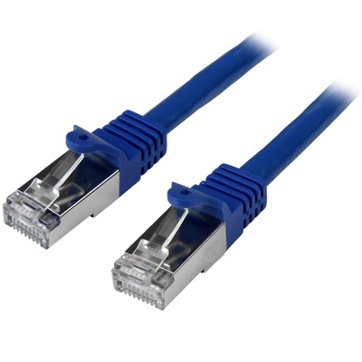 StarTech.com N6SPAT5MBL 5 m Cat6 Patch Cable, Shielded (SFTP) Snagless Gigabit N