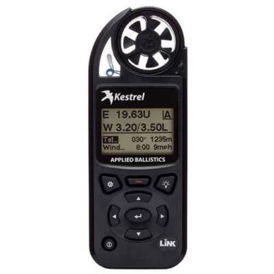 Kestrel 5700 Elite Weather Meter W/Applied Ballistics/LiNK Black 0857ALBLK