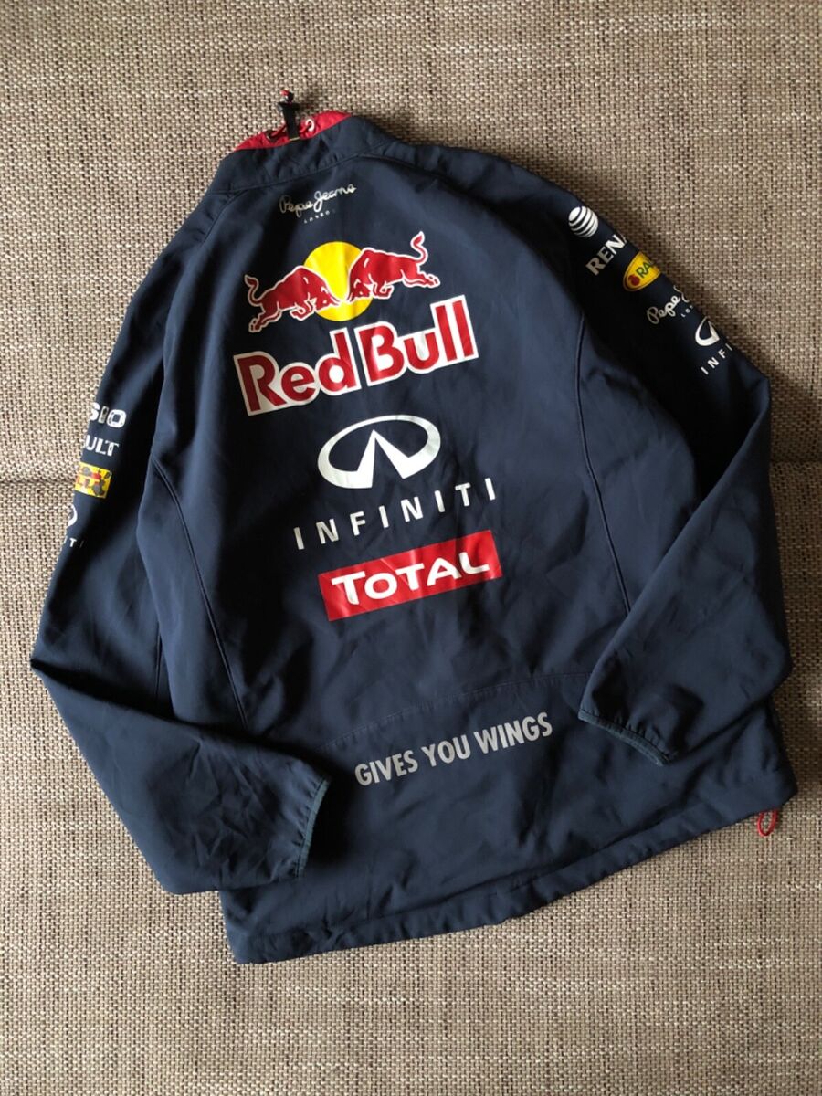 Red Bull Infinity Pepe Jeans Racing Softshell Jacket Vintage Red Bull Infinity Pepe Jeans Racing Softshell Jacket Vintage