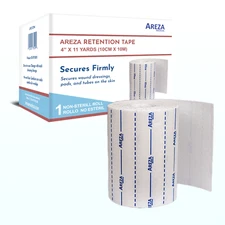 Areza Retention Tape (Surgical Tape) 4" x 11 Y (1 ROLL)