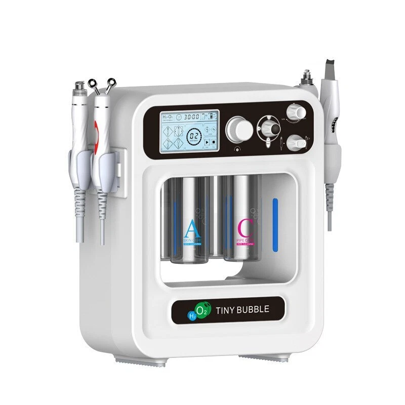 4IN1 Facial Hydro Water Dermabrasion Deep Cleansing Skin Scrubber Machine - Image 2 of 4