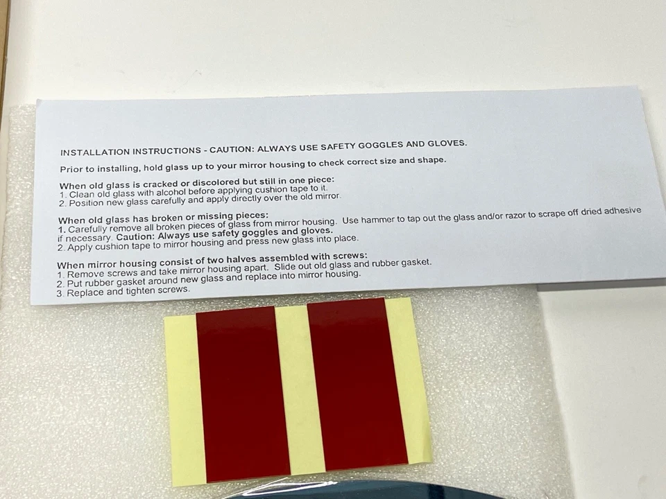 Espelho retrovisor externo lateral BMW e46 M3 driver novo K-Source 99274 - Imagem 4 de 4