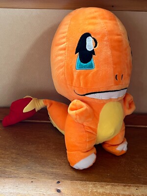 Stuff a Critter Yellow & Orange Plush POKEMON Charmander Stuffed Animal Characte